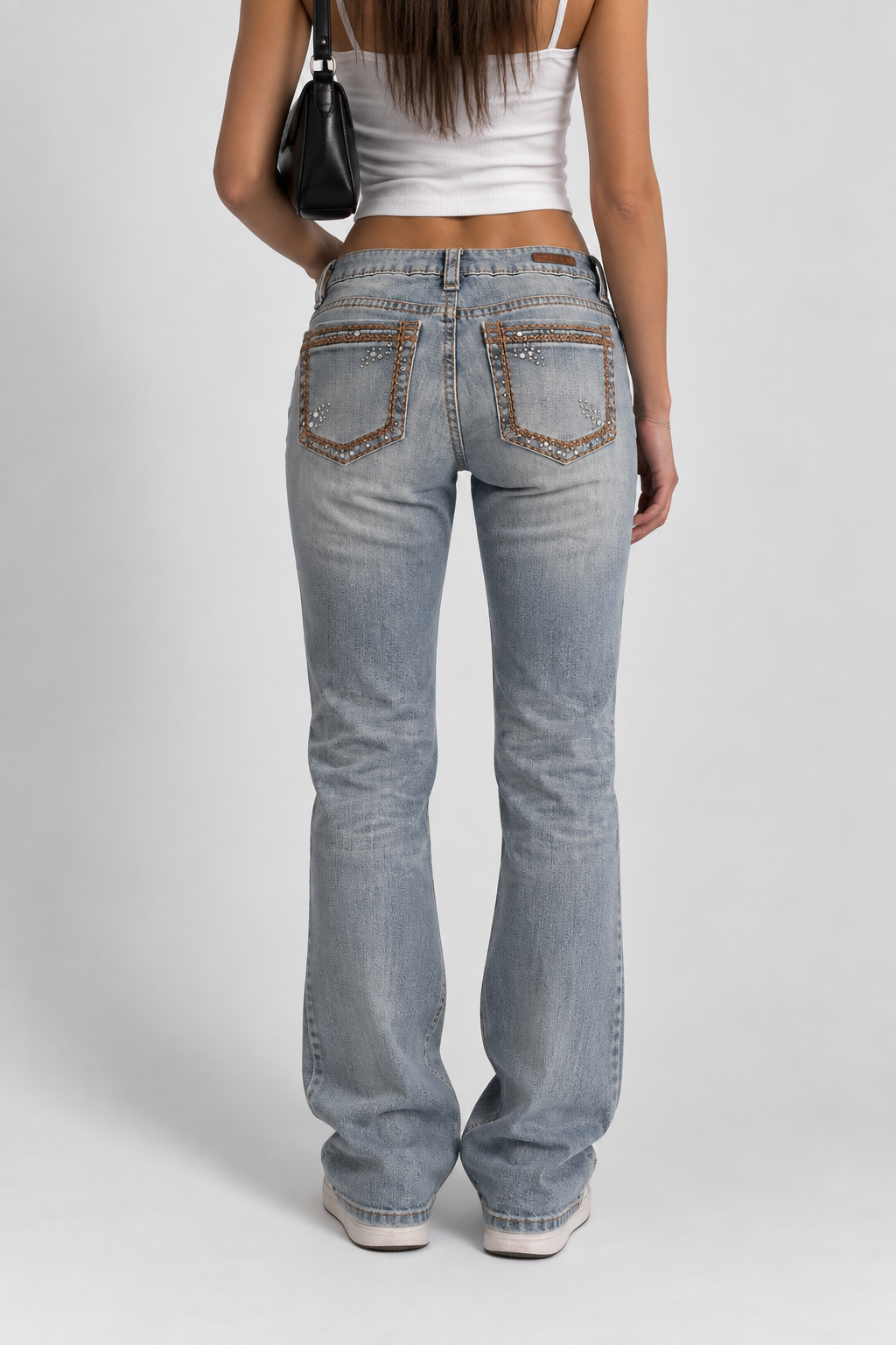Rock Revival Low Rise Vintage Embellished Jeans Y2K