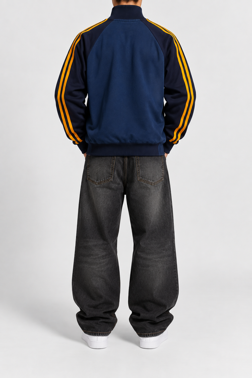 Adidas Real Madrid Track Jacket Navy/Gold