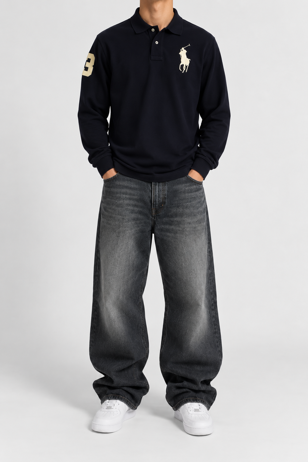 Polo Ralph Lauren Longsleeve Polo Navy