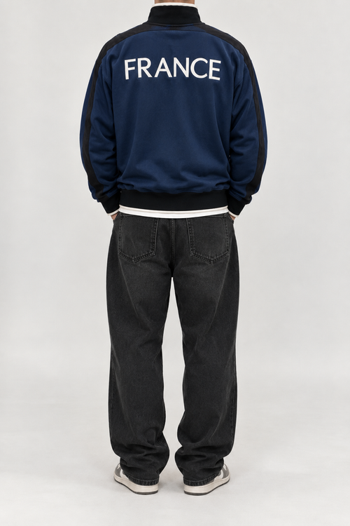 Nike France Track Jacket – Navy Blue/Black